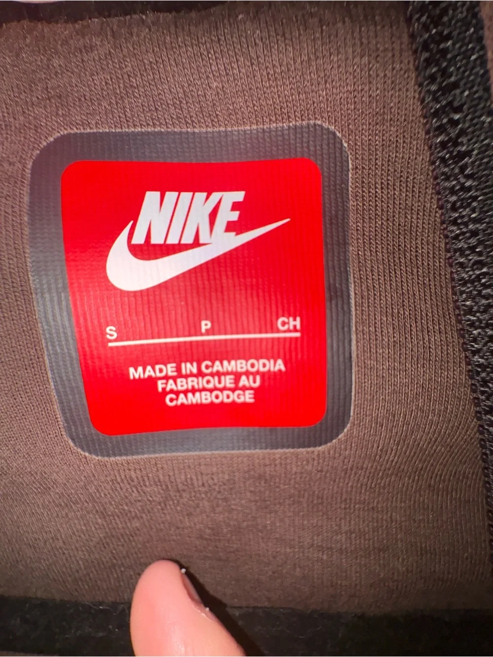 Nike kids brown